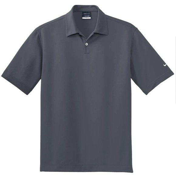 Nike Other - Nike Men's Grey Dri-FIT Short Sleeve Pebble Polo